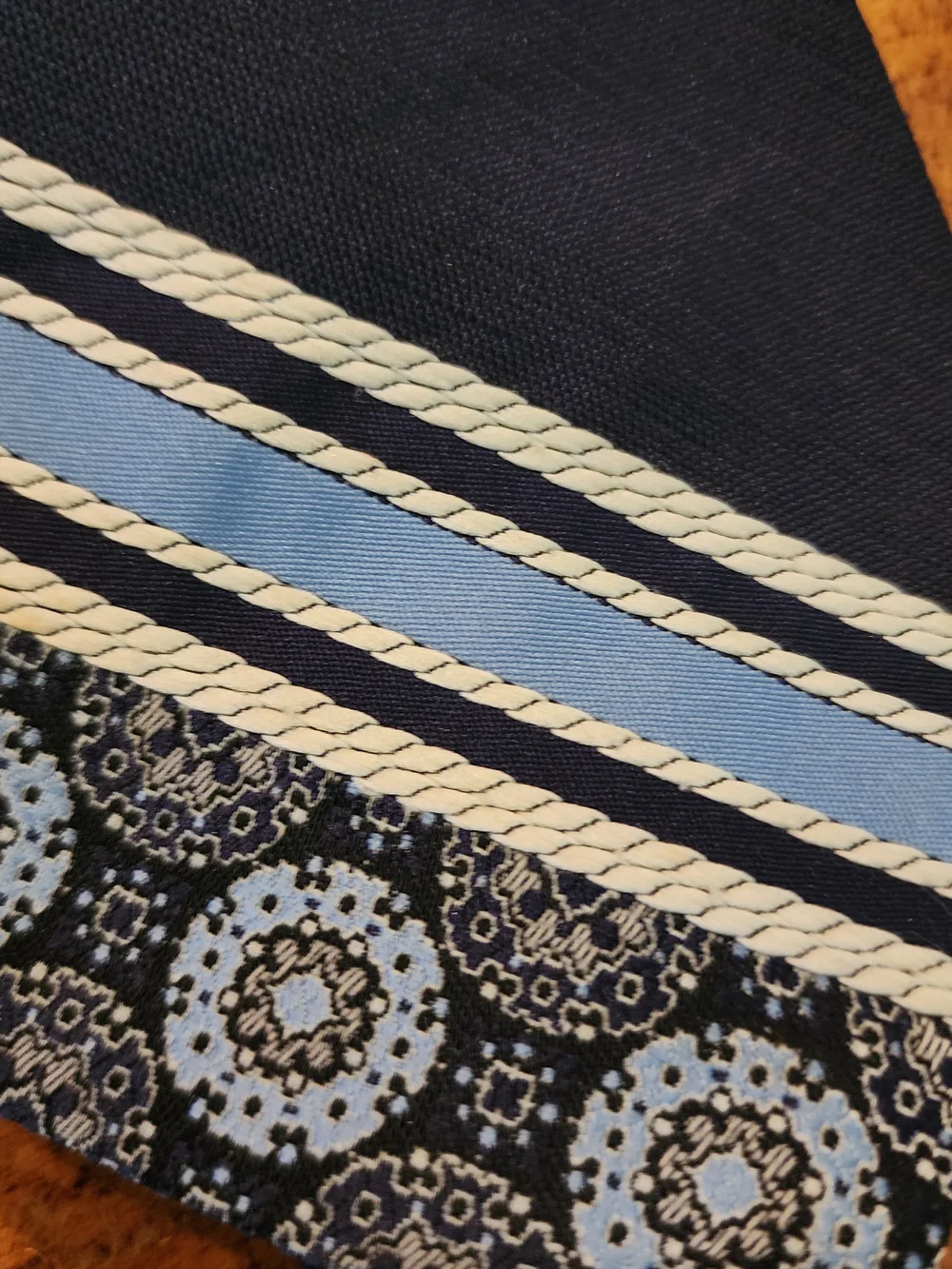 3pc Vintage Men's Tie Lot Prince Consort Brittania Stafford Silk Neckties